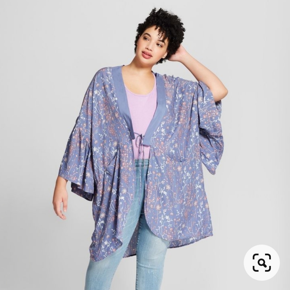 Universal Thread Floral Kimono Duster